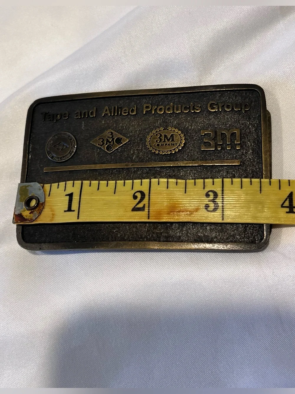 Vintage 3M Tape Allied Products Structural Products Belt Buckle